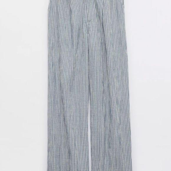 Pinstripe Loose Pants (NWT) - Picture 2 of 3